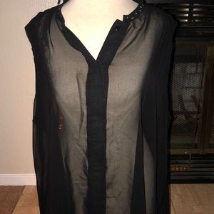 Sexy see Thur sleeve less